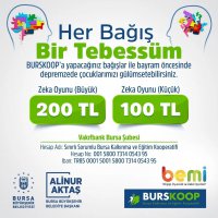 Depremzede çocuklara bayramlık bağışı 