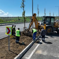 Hastane yolu açılışa hazırlanıyor 