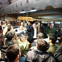 Bakan Varank, Togg’la geldi, simit çayla sahur yaptı 