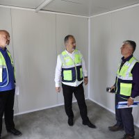 Küçük depremzedelerin bayramlık sevinci 