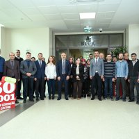 Büyükşehir ailesi bayramlaştı 