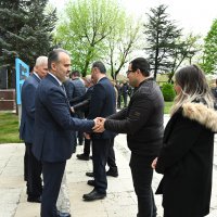 Büyükşehir ailesi bayramlaştı 