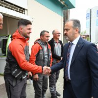 Büyükşehir ailesi bayramlaştı 