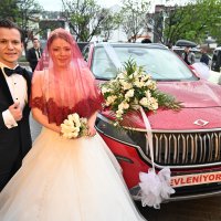 Türkiye’nin otomobili ilk kez gelin arabası oldu 