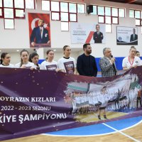 Şampiyonlara coşkulu kutlama 