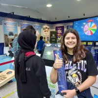 Fuarda gençlik kulübüne yoğun ilgi 