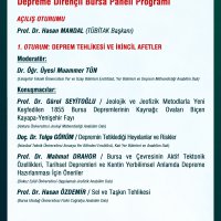 Bursa, depremi konuşuyor 