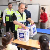 Depremzede çocuklara Bursa morali 