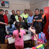 Depremzede çocuklara Bursa morali 