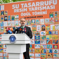 Küçük ressamlar susuzluğu anlattı 