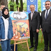 Küçük ressamlar susuzluğu anlattı 