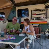 Karavan tutkunları Harmancık'ta buluştu 