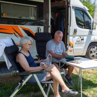 Karavan tutkunları Harmancık'ta buluştu 