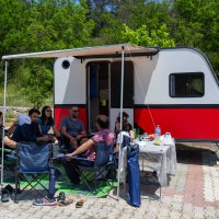 Karavan tutkunları Harmancık'ta buluştu 