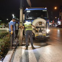 Şehir uykuda, BUSKİ iş başında 