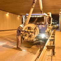 Şehir uykuda, BUSKİ iş başında 