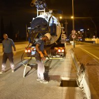 Şehir uykuda, BUSKİ iş başında 