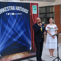 Orkestrada mezuniyet sevinci 