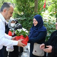 Şehitlikte bayram hüznü 