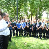 Şehitlikte bayram hüznü 