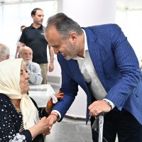 Huzurevinde bayram neşesi 