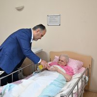 Huzurevinde bayram neşesi 