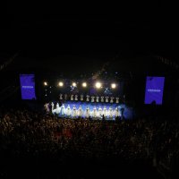 Yer çekimine meydan okuyan gösteri 