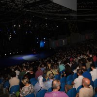 Yer çekimine meydan okuyan gösteri 