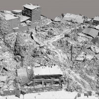 Tarihi enkazda lazerle 207 milyon nokta ölçümü 