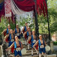 Kılıç kalkan Zagreb’te gönülleri fethetti 