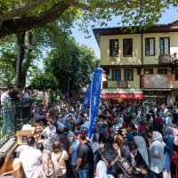 Aşure kazanları birlik için kaynadı 