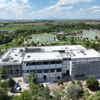 Karacabey Kültür Merkezi’nde inşaat hızlandı 