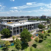 Karacabey Kültür Merkezi’nde inşaat hızlandı 