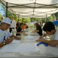 Hem yarıştılar, hem öğrendiler 