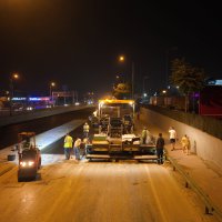 Ankara yolu etap etap yenileniyor 