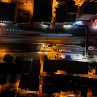 Ankara yolunda gece mesaisi sürüyor 