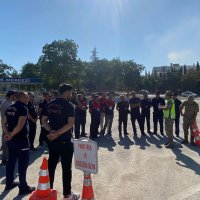 İtfaiyecilere ileri sürüş teknikleri eğitimi 