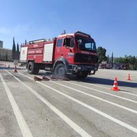 İtfaiyecilere ileri sürüş teknikleri eğitimi 
