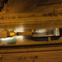 Ankara yolunda gece mesaisi sürüyor 