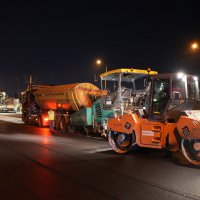 Ankara yolunda gece mesaisi sürüyor 