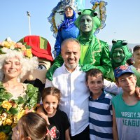 Zafer coşkusu Bursa semalarında 