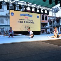 Yaz spor okullarına coşkulu veda 