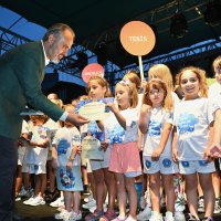 Yaz spor okullarına coşkulu veda 