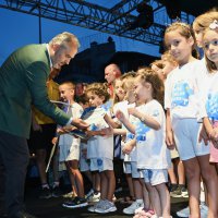 Yaz spor okullarına coşkulu veda 