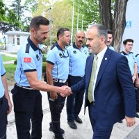 Zabıtaya moral ziyareti 