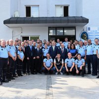 Zabıtaya moral ziyareti 