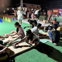 Afetin izleri oyunla silindi 