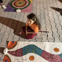 Afetin izleri oyunla silindi 