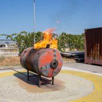 İtfaiyenin her eğitimi gerçek gibi tatbikat 