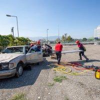 İtfaiyenin her eğitimi gerçek gibi tatbikat 